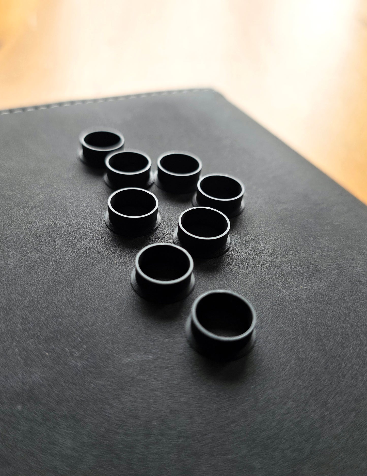 SP03 - ULTIMATE Piston Protection Inserts (8pc Set), Black
