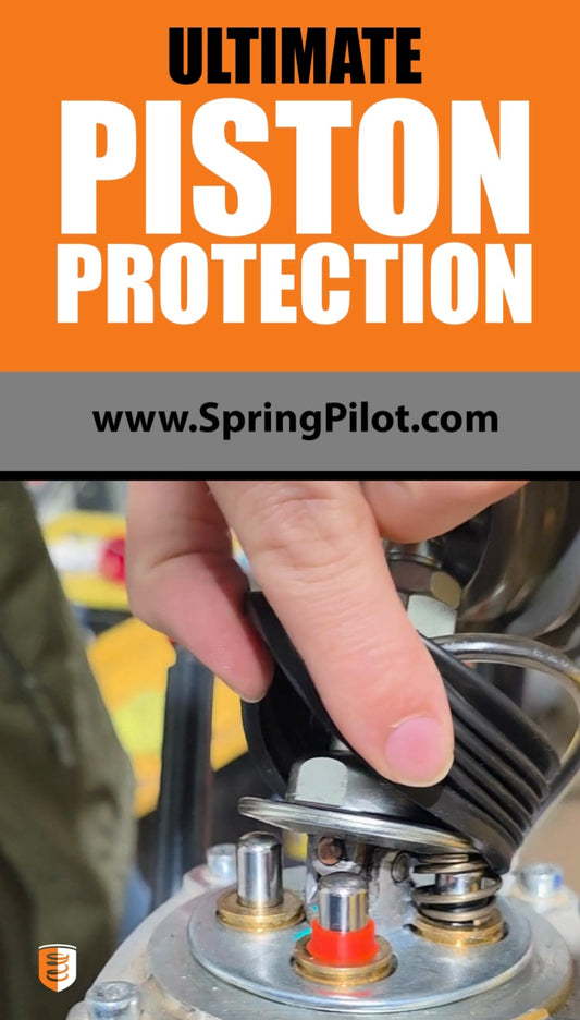SP60 Pilot control spring installation on excavator joystick